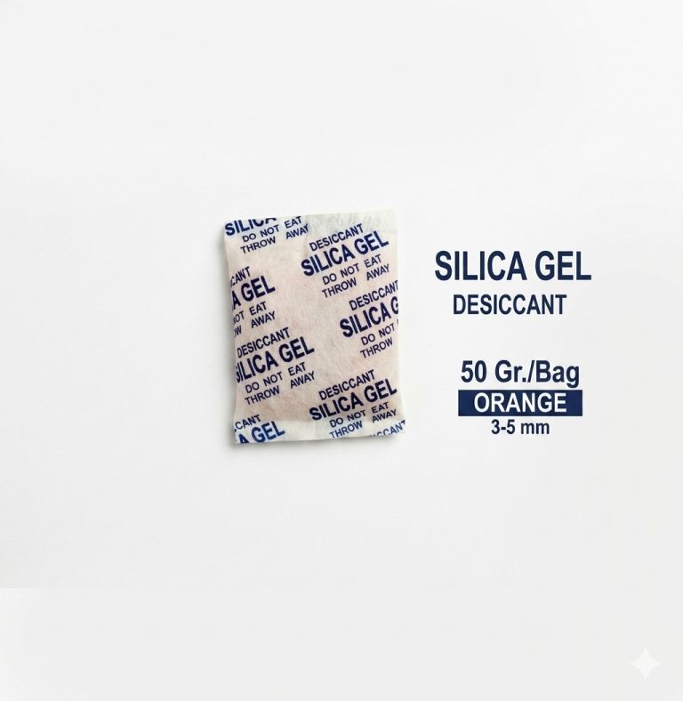 Silica Gel Naranja en Sachets - Sachets 50g (Caja 20kg)