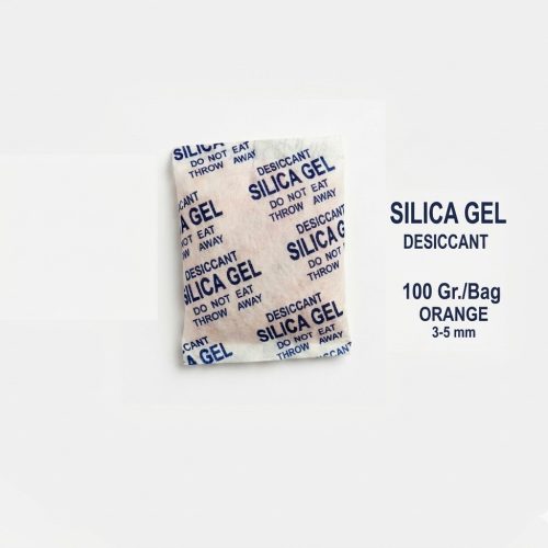 Silica Gel Naranja en Sachets – Sachets 100g (Caja 20kg)