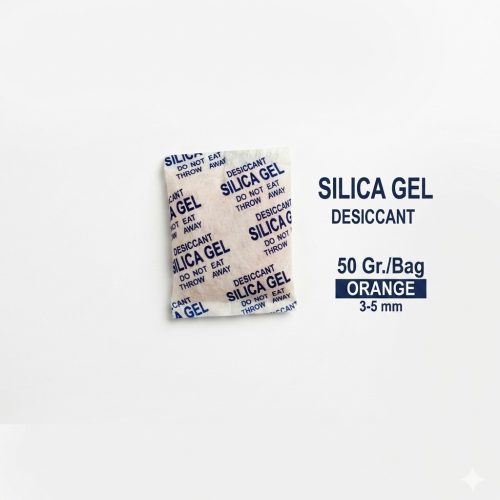 Silica Gel Naranja en Sachets – Sachets 50g (Caja 20kg)